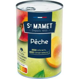 Fruits au sirop pêches (275g)