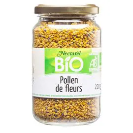 Abeille Diligente Pollen de Fleurs Bio (220g)