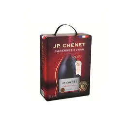 Vin Rouge Languedoc Roussillon IGP Pays d'Oc J.P. Chenet Cabernet Syrah 3l