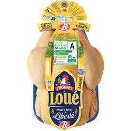 Poulet FERMIER JAUNE élevé en liberté (1,4kg)