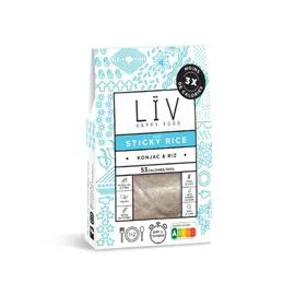 LIV HAPPY FOOD Plat préparé Konjac et riz gluant Sticky Rice 200g