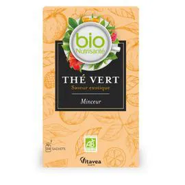 Thé Vert Fruits Exotiques Bio Minceur (x20)