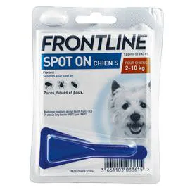 Spot on pour chien S, 2-10 kg (0,67ml)