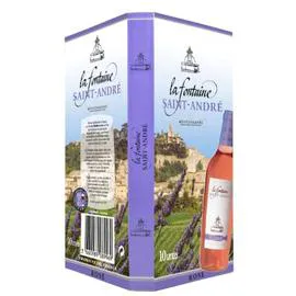 LA FONTAINE SAINT-ANDRÉ Vin rosé IGP Méditerranée 10l