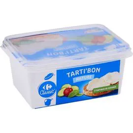 CARREFOUR CLASSIC' Fromage nature à tartiner ou cuisiner 300g