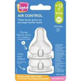 Tétine silicone 12 mois et plus (x2)