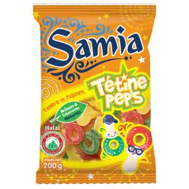 Bonbons tétine pep's Halal (200g)