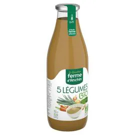 Potage Bio 5 légumes (98,5cl)