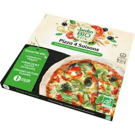LÉA NATURE, JARDIN BIO ÉTIC Pizza 4 saisons 400g