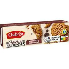Galettes bretonnes aux pépites de chocolat (130g)