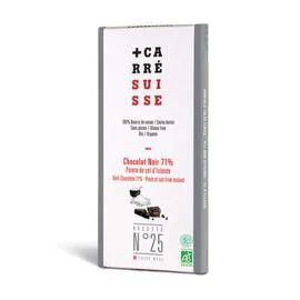 Recette N°25 Chocolat Noir 71% Pointe de Sel d'Islande (100g)