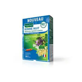 Complément Alimentaire Bonne Nuit Mélatonine Végétale Et Plantes (x20)