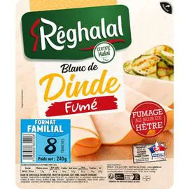 Blanc de Dinde Fumé Halal (240g)