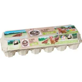 Oeufs plein air (x12)