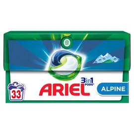 ARIEL Lessive Pods All-in-1 Alpine - x33 602g