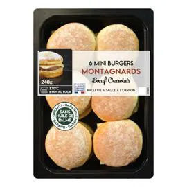 Mini burgers montagnards (240g)