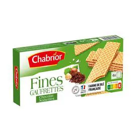 Fines gaufrettes chocolat noisettes (160g)
