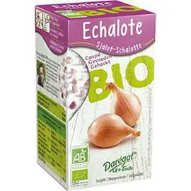 DARÉGAL Echalote bio, surgeléericulture biologique 75g