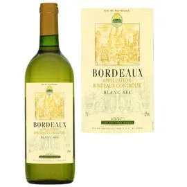 Vin blanc Bordeaux blanc sec (75cl)