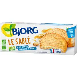 Biscuits sablé bio (130g)