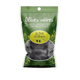 LE BRIN D'OLIVIER Olives noires aux aromates 150g