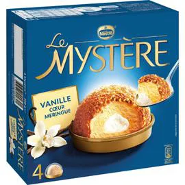 NESTLÉ, EXTRÊME Le Mystère Vanille coeur meringue x4 308g