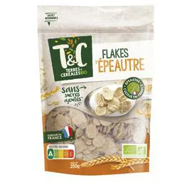 Céréales pétales d'épeautre sans sucres ajoutés Bio (250g)