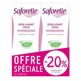 Gel lavant intime doux (2x250ml)