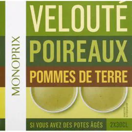 Velouté De Poireaux Et Pommes De Terre (2x30cl)
