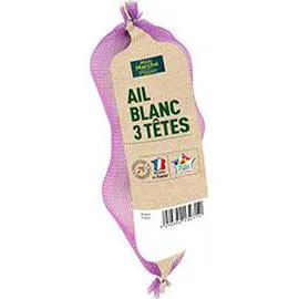 MON MARCHÉ PLAISIR Ail blanc 3 têtes l'unité