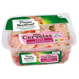 PIERRE MARTINET Cervelas Sauce Vinaigrette 250g