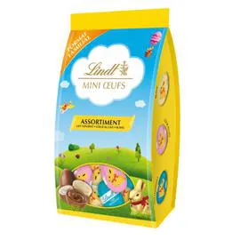 Chocolat Paque Mini oeufs au Lait, Coeur de Lait, Blanc (350g)