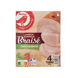 Jambon supérieur braisé sans couenne (160g)