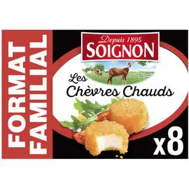 Fromage de Chèvre Chaud Prêt à Dorer (8x25g)