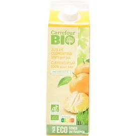CARREFOUR BIO Jus de clémentine bio 1l