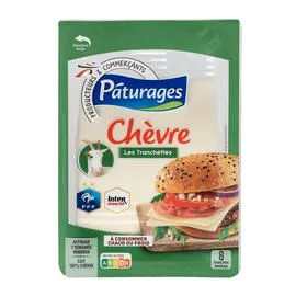 PÂTURAGES Tranches de chevre 200g
