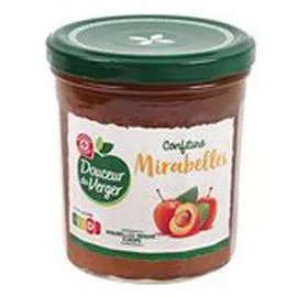 MARQUE REPÈRE, DOUCEUR DU VERGER Confiture Mirabelles 370g