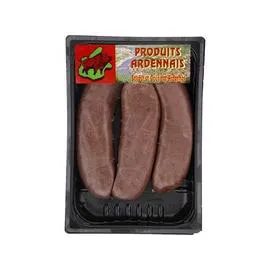 Boudin noir, produits ardennais (3x125g)