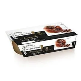 LES CRÉATIONS L'Incroyable coeur fondant chocolat 2x90g