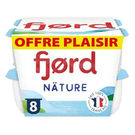 Yaourt fromage blanc nature (8x125g)
