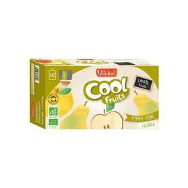 Compote Cool pomme poire (12x90g)