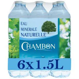 Eau minérale naturelle (6x1,5l)