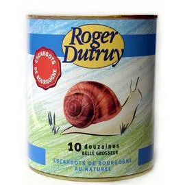 Escargots de Bourgogne au naturel (465g)