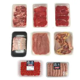 Assortiment de viande: colis familial (4,3kg)