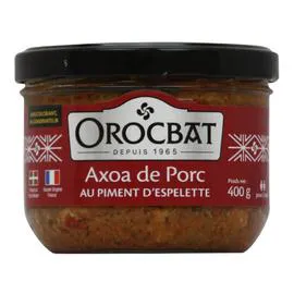 Plat cuisiné Axoa de porc Espelette (400g)