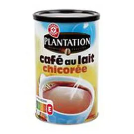 MARQUE REPÈRE, PLANTATION Café soluble Café Au Lait Chicorée 400g