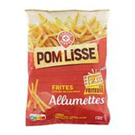 MARQUE REPÈRE, POM'LISSE Frites allumettes 1kg