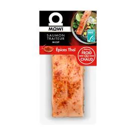 Saumon mi-cuit aux épices Thaï (220g)