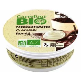 Mascarpone Bio Crémeux (250g)