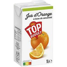 Jus d'orange à base de concentré (1l)